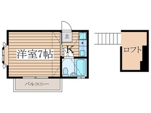 タウンコートヤギサワの物件間取画像